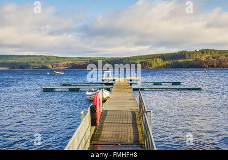 Kielder Water Reservoir, Northumberland, England Banque D'Images