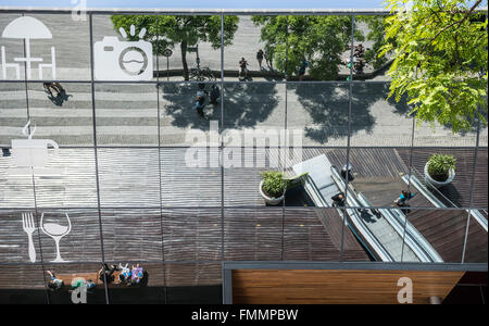 Centre commercial Maremagnum au Port Vell, Barcelone, Espagne Banque D'Images