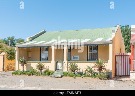 CRADOCK, AFRIQUE DU SUD - 16 février 2016 : Une vieille maison à partir de l'ère victorienne à Cradock, une ville de taille moyenne dans l'E Banque D'Images