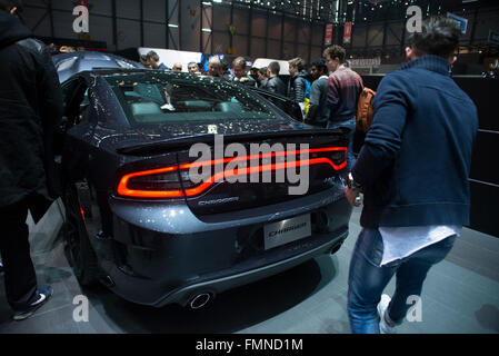 Genève, Suisse. 12 mars, 2016. 86e Salon International de l'Automobile de Genève le 12 mars 2016 - Genève,Suisse Credit : Stefano Guidi/Alamy Live News Banque D'Images