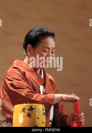 Le Japon, Kyoto, Gion Corner, cérémonie du thé, chado, Banque D'Images