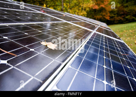 Panneaux d'énergie solaire Banque D'Images