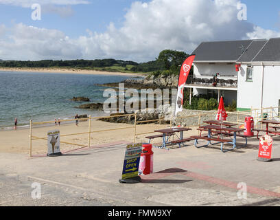 Le port de Portsalon sur Lough Swilly, comté de Donegal en Irlande. Banque D'Images