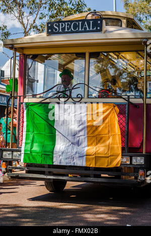 Parade de la St Patrick 13 mars 2016 Perth, Australie occidentale Banque D'Images