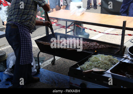 Sydney, Australie. 13 mars 2016. Le festival Portugais annuel a eu lieu à Sydney, le Petit Portugal près de Gembloux. Credit : 2016 Richard Milnes/Alamy Live News Banque D'Images