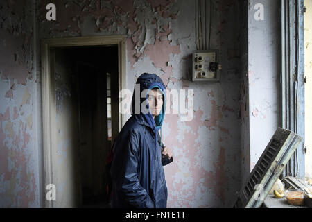 Idonemi, Grèce. Mar 12, 2016. Grèce / Macédoine/Idomeni la frontière 12 mars 2016 Gevgelija.des milliers de migrants sont bloqués à la fermeture de la frontière entre la Grèce et la Macédoine 10 000 personnes sont maintenant à la frontière, dans des conditions désespérées © Danilo Balducci/ZUMA/Alamy Fil Live News Banque D'Images