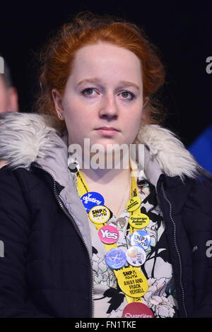 Glasgow, Ecosse, GBR - 13 mars : le dernier jour du Parti national écossais (SNP) Conférence de printemps a eu lieu le dimanche 13 mars 2016 à Glasgow, en Écosse. }} Banque D'Images