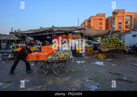 Marché aux légumes, Jodhpur Banque D'Images