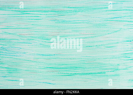 Texture de fond peint turquoise aquarelle Banque D'Images