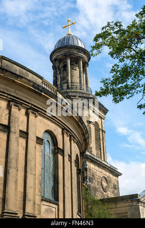 L'église de saint Chad, Shrewsbury, Shropshire, England, UK. Construit en 1792, c'est l'église dans laquelle Charles Darwin a été baptisée. Banque D'Images