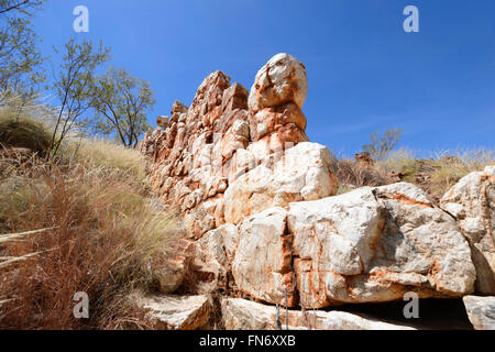 Chine Mur, Halls Creek, région de Kimberley, Western Australia, Australia Banque D'Images