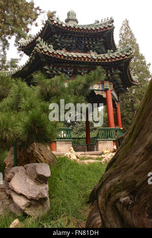 Pagode à Beijing Sun Yat Sen gardens Banque D'Images