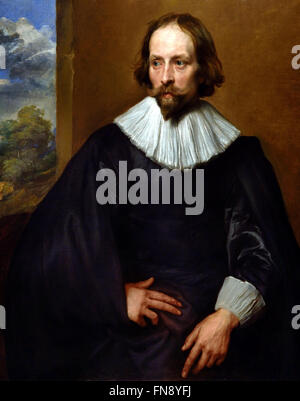 Portrait de Quintijn Symons 1634 par Antoine van Dyck Antoon - 1599 - 1641 Belgique belge flamande Banque D'Images