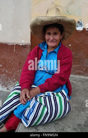 ' La Samaritana Square ' à HUANCABAMBA. .Département de Piura au Pérou Banque D'Images