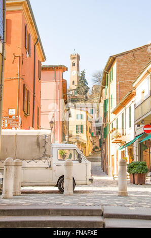 Santarcangelo di Romagna alley Banque D'Images