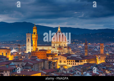La cathédrale Duomo de Florence Banque D'Images