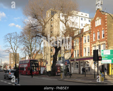 South Circular Road à Catford, sud de Londres Banque D'Images