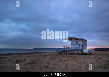 La plage de Bournemouth, Dorset, England, UK Banque D'Images