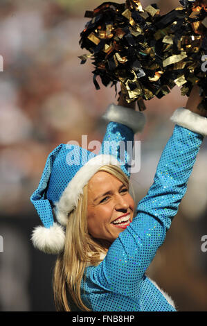 Jacksonville, Floride, USA. 23 Dec, 2007. Jacksonville Jaguars cheerleaders au cours de l'avocats adjoints 49-11 victoire contre les Raiders d'Oakland à Jacksonville Municipal Stadium le 23 décembre 2007 à Jacksonville, en Floride. ZUMA Press/Scott A. Miller © Scott A. Miller/ZUMA/Alamy Fil Live News Banque D'Images