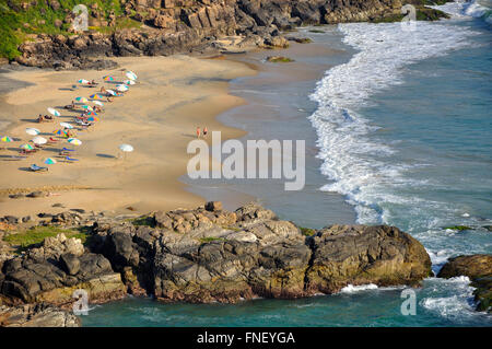 Kovalam Rocky Beach Banque D'Images