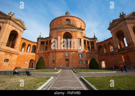 Sanctuaire de la madone de San Luca. Bologne, Emilie-Romagne, Italie. Banque D'Images