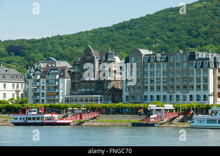 Allemagne, Königswinter, Ansicht vom Rhein Banque D'Images