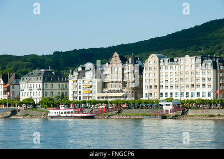 Allemagne, Königswinter, Ansicht vom Rhein Banque D'Images