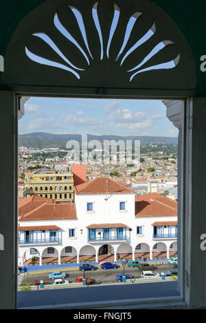 L'Hôtel de ville de Santiago de Cuba, Cuba Banque D'Images