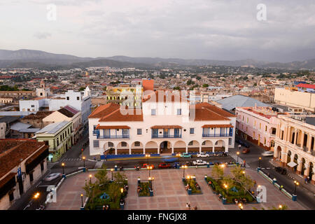 L'Hôtel de ville de Santiago de Cuba, Cuba Banque D'Images