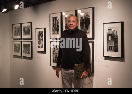 Londres, Royaume-Uni. 15 mars 2016. Photographe Allemand Frank Habicht. L'exposition étrange et familier : la Grande-Bretagne comme l'ont révélé les photographes internationaux, organisée par Martin Parr s'ouvre au Barbican Art Gallery le 16 mars et se poursuivra jusqu'au 19 juin 2016. Banque D'Images