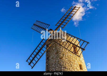 Moulin d'Allauch, BDR, PACA, France,13 Banque D'Images