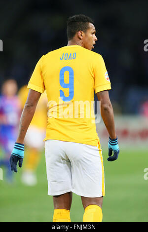 Tokyo, Japon. Mar 15, 2016. Jo (Suning) Football/Football : Ligue des Champions de l'AFC 2016 Groupe E match entre C.F. Tokyo 0-0 Shanghai Suning à Ajinomoto Stadium à Tokyo, au Japon . © Yohei Osada/AFLO SPORT/Alamy Live News Banque D'Images