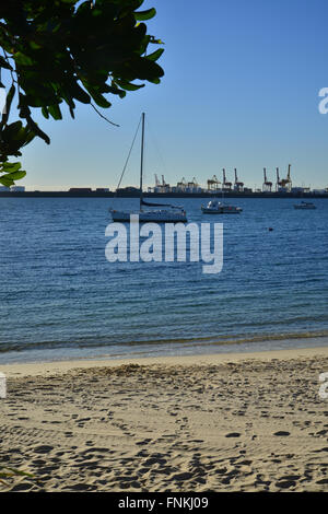 L'Australie, Nouvelle Galles du Sud, Botany Bay et Port Botany Banque D'Images