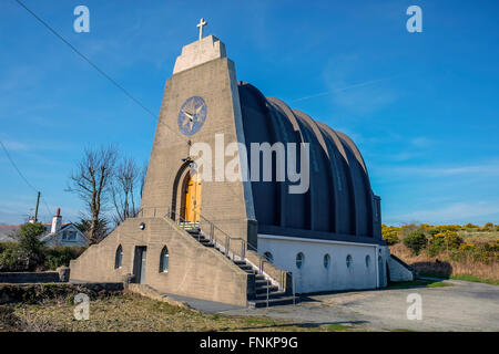 Chatholic Bull Église Bay Road Holyhead Anglesey au nord du Pays de Galles UK Banque D'Images