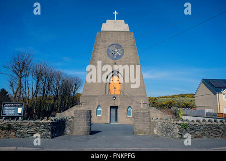 Chatholic Bull Église Bay Road Holyhead Anglesey au nord du Pays de Galles UK Banque D'Images