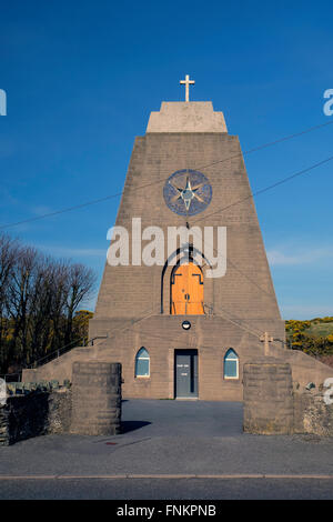 Chatholic Bull Église Bay Road Holyhead Anglesey au nord du Pays de Galles UK Banque D'Images