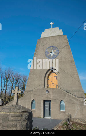 Chatholic Bull Église Bay Road Holyhead Anglesey au nord du Pays de Galles UK Banque D'Images