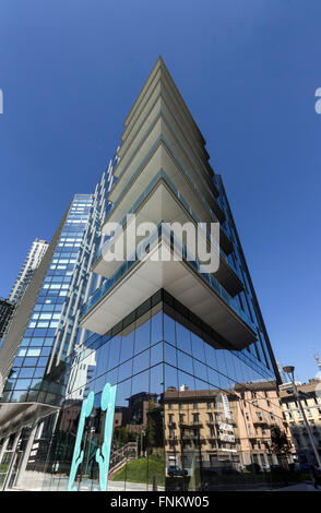 L'Italie, Lombardie, Milan, district de Samsung Banque D'Images