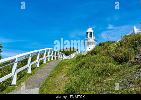 Phare du Cap de fumée et Bed and Breakfast, South West Rocks, New South Wales, Australie Banque D'Images