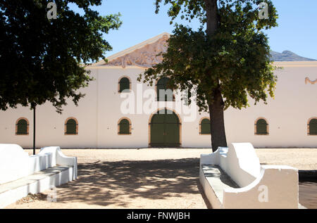 Groot Constantia Wine Estate à Cape Town - Afrique du Sud Banque D'Images