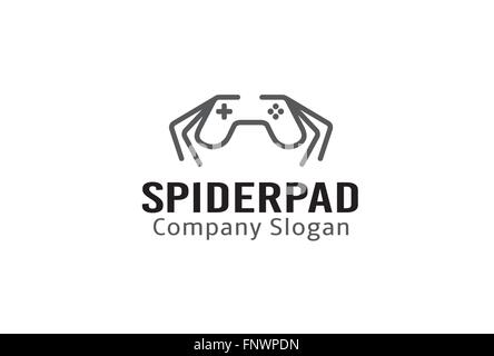 Illustration Design Spider Pad Illustration de Vecteur