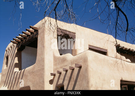 Musée des beaux-arts, Santa Fe, Nouveau-Mexique Banque D'Images