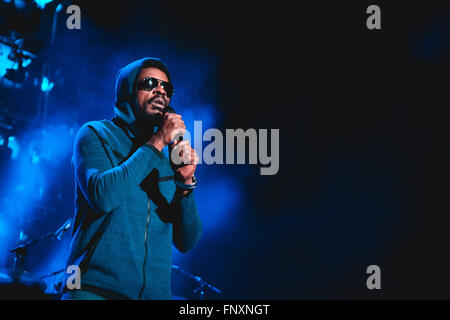 Seu Jorge Live au MEO Arena, Lisboa, Portugal Banque D'Images