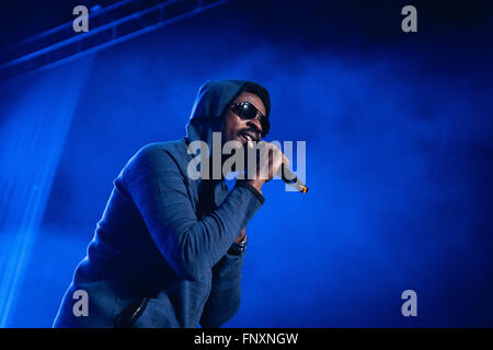 Seu Jorge Live au MEO Arena, Lisboa, Portugal Banque D'Images