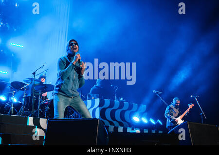 Seu Jorge Live au MEO Arena, Lisboa, Portugal Banque D'Images