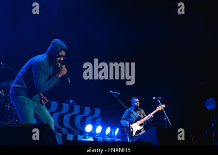 Seu Jorge Live au MEO Arena, Lisboa, Portugal Banque D'Images