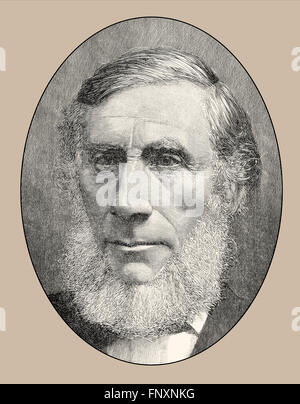 John Tyndall, 1820 - 1893, un physicien britannique, effet Tyndall Banque D'Images