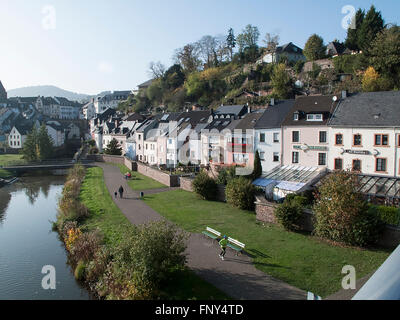 Saarburg et la Sarre en Allemagne Banque D'Images