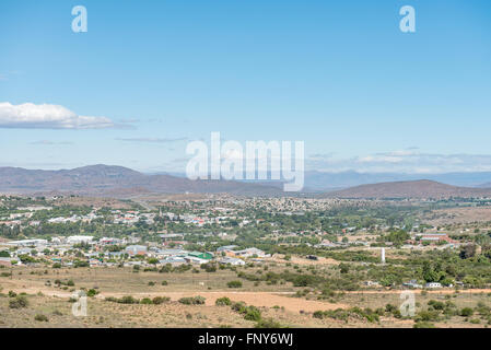 CRADOCK, AFRIQUE DU SUD - 16 février 2016 : une vue de Cradock, une ville de taille moyenne dans la province orientale du Cap Banque D'Images