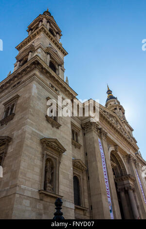 La basilique Saint-Étienne à Budapest, Hongrie Banque D'Images